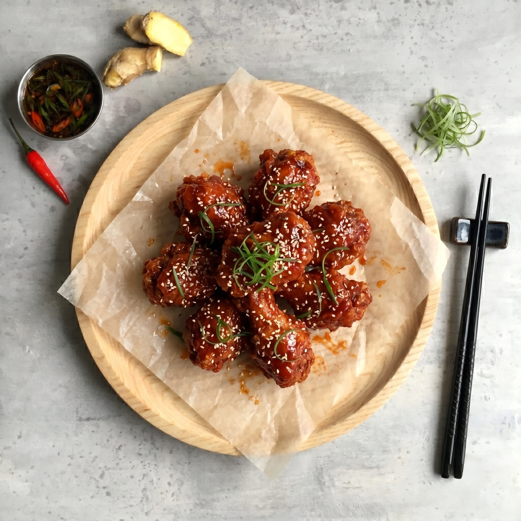 Hausgemachte Korean Fried Chicken
