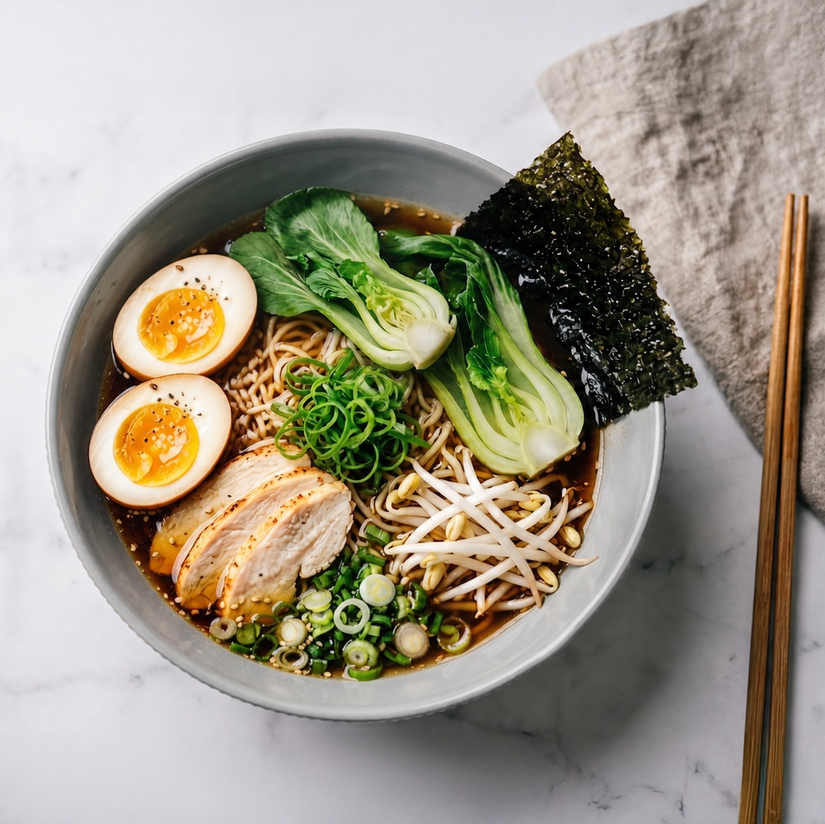 Ramen Nudelsuppe